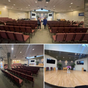 photos of the Terrace Heights building sanctuary